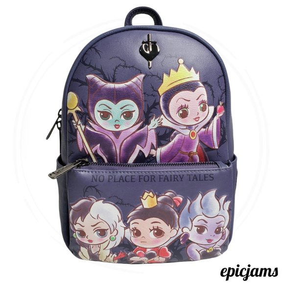 Loungefly Bags Loungefly Disney Villains Chibi Mini Backpack